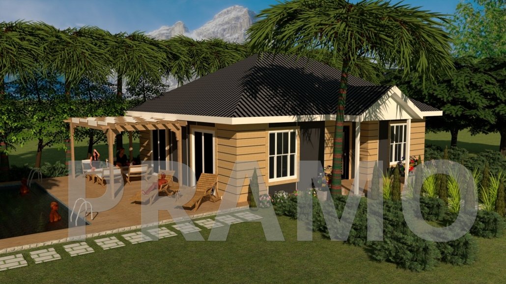 105 M2 SINGLE STOREY STEEL HOUSING