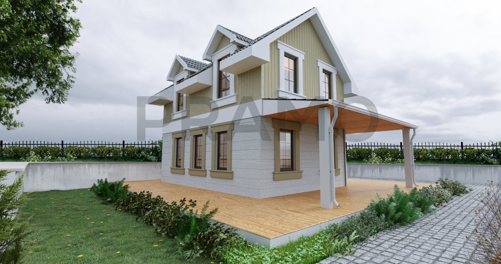 116 M2 TWO STOREY STEEL HOUSING