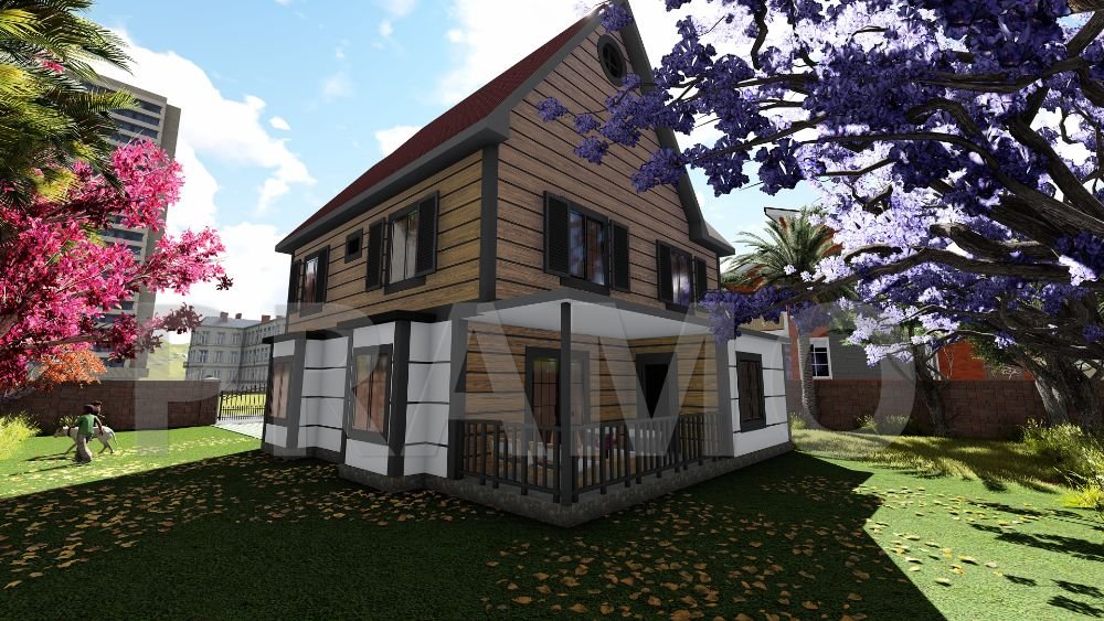 196 M2 DOUBLE STOREY STEEL HOUSING