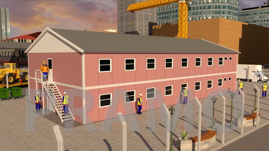 550 M2 DOUBLE STOREY DORMITORY BUILDING