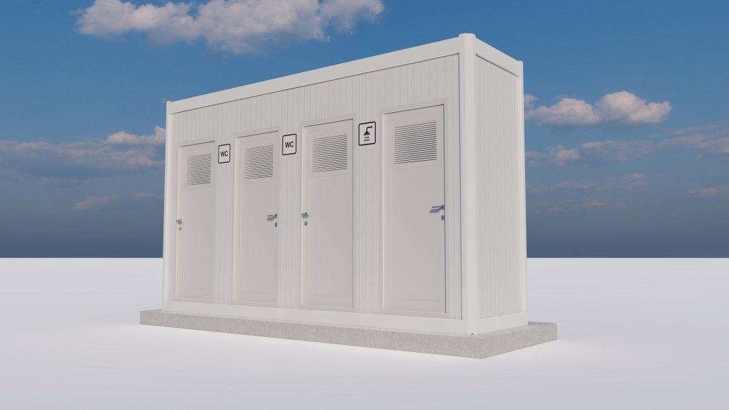 110×410 Panel Cabin – PRK3010 Project Photo