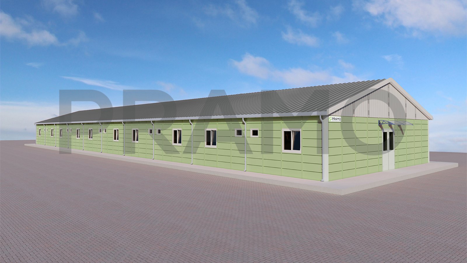 641m² Student Dormitories