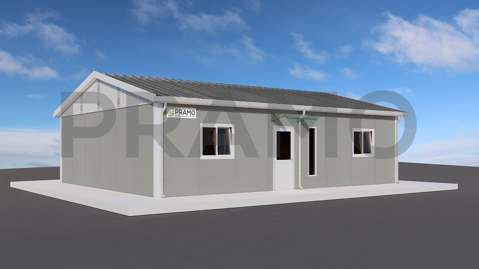 78m² PREFABRICATED OFFICE