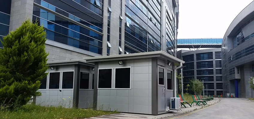 Pramo Security Cabin kücükcekmece Municipalaty