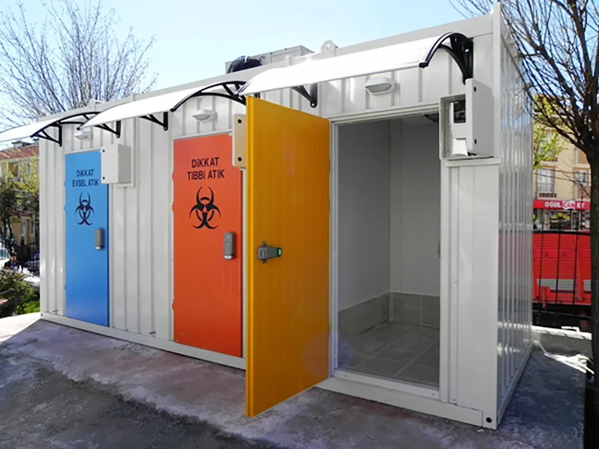 Steel storage container engineered for secure, weather-resistant cargo storage and efficient industrial warehousing.