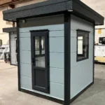 Architectural detail of Pramo Metropol Cabin exterior