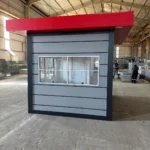 Outdoor modular Pramo Metropol Cabin placement