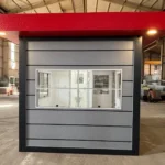 Steel frame and glass structure Pramo Metropol Cabin