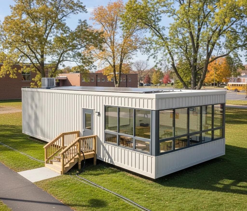 Second hand modular buildings offering affordable and durable modular structure solutions.